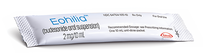 EOHILIA (budesonide oral suspension) premixed packet